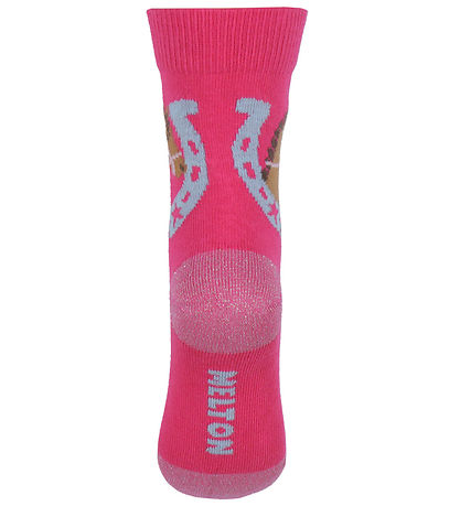 Melton Strømper - Fandango Pink