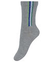 Melton Strømper - Light Grey Melange