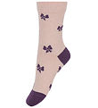 Melton Strømper - Glitter - Crystal Pink