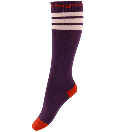 Melton Strømper - Fun Knee - Hortensia