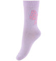 Melton Strømper - Sløjfe - Cloud Lilac