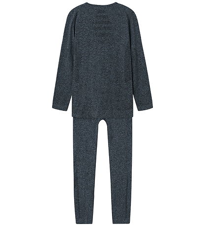 Name It Skiundertøj - NknSilver - Grey Melange