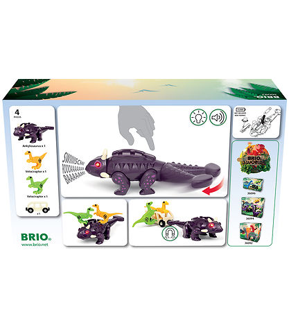 BRIO World Dinosaur Attack sæt