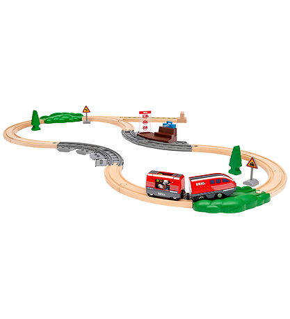 BRIO World Zieh & Rutscheisenbahn-Set