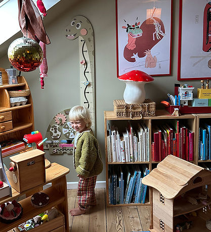 Hemmingsen Kids - Langhals Aktivitetstavle - 59x135 cm