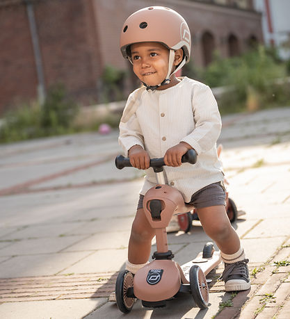 Scoot and Ride Cykelhjelm - Mocha