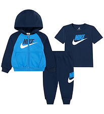Nike Sweatsæt - Jogger - Midnight Navy