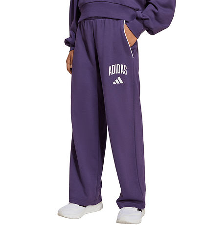 adidas Performance Sweatpants - JG CLGT - AURPLU/WHITE