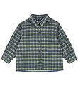 Konges Sløjd Skjorte - Fløjl - Cara - Laurel Blue Check
