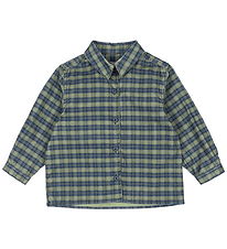 Konges Sløjd Skjorte - Fløjl - Cara - Laurel Blue Check