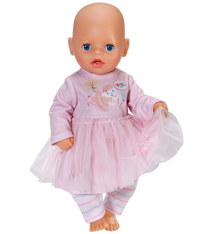 BABY Born Dukketøj - Kjole/Bukser - 36 cm - Rosa