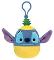 Squishmallows Bamse - 9 cm - Pineapple Stitch - Clip On