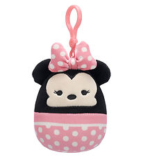 Squishmallows Bamse - 9 cm - Minnie Mouse - Clip On