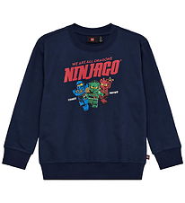 LEGO® Wear Ninjago Sweatshirt - LwSaku - Blå