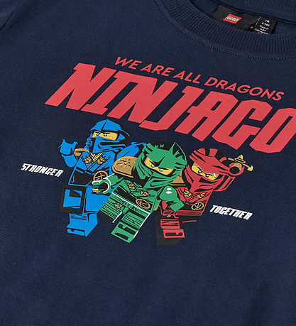 LEGO® Wear Ninjago Sweatshirt - LwSaku - Blå