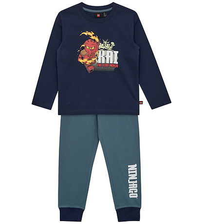 LEGO® Wear Ninjago Nattøj - 2-Delt - LwAgan - Blå