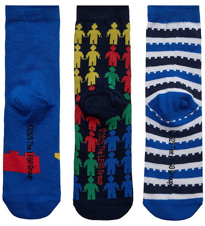 LEGO® Wear Strømper - 3-pak - Blå