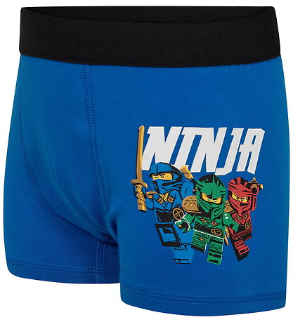 LEGO® Wear Ninjago Boxershorts - 3-pak - LwAgan - Blå - Grøn