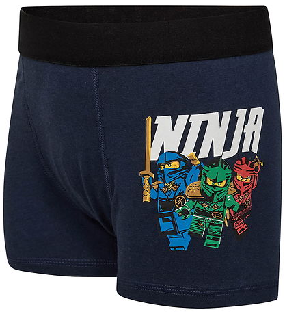 LEGO® Wear Ninjago Boxershorts - 3-pak - LwAgan - Blå - Grøn