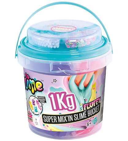 So Slime DIY-Slim - Super Mix'in Slime Bucket - Assorteret