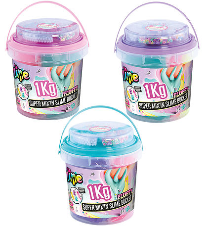 So Slime DIY-Slim - Super Mix'in Slime Bucket - Assorteret