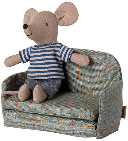 Maileg Miniature Sofa - Mus - Grøn