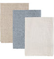 Pippi Stofbleer - Noos - 3-pak - 65x65 cm - Ashley Blue