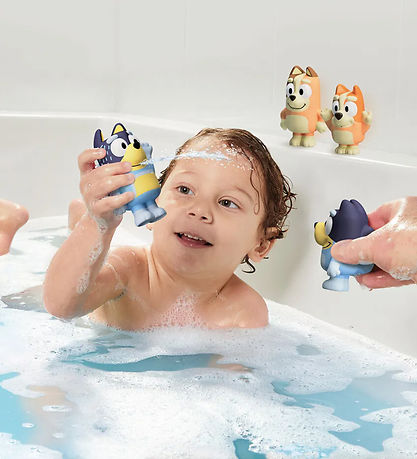 Toomies Figur - Bluey Squirter - 4-pak