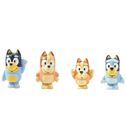 Toomies Figur - Bluey Squirter - 4-pak