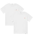 Les Deux T-shirt - 2-pak - Nørregaard - Hvid