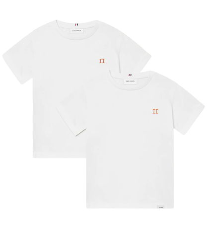 Les Deux T-shirt - 2-pak - Nørregaard - Hvid