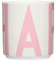 Design Letters Kop - XL Vintage ABC - Happy - Creole Pink