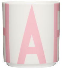 Design Letters Kop - XL Vintage ABC - Happy - Creole Pink