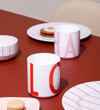 Design Letters Kop - XL Vintage ABC - Love - Cherry Tomato