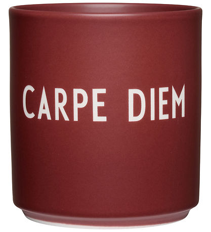Design Letters Kop - Mini - Carpe Diem - Syrrah Burgundy