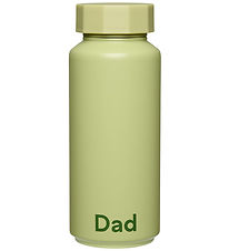 Design Letters Termoflaske 500 ml - Dad - Nile Green
