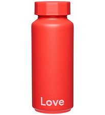 Design Letters Termoflaske 500 ml - Love - Cherry Tomato