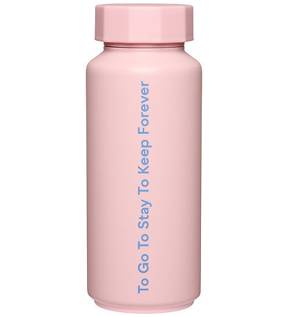 Design Letters Termoflaske 500 ml - To Go - Creole Pink