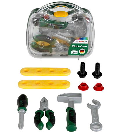Bosch Mini Værktøjskasse - Legetøj - 7 Dele