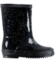 Hunter Gummistøvler - Kids First Giant Glitter - Sort