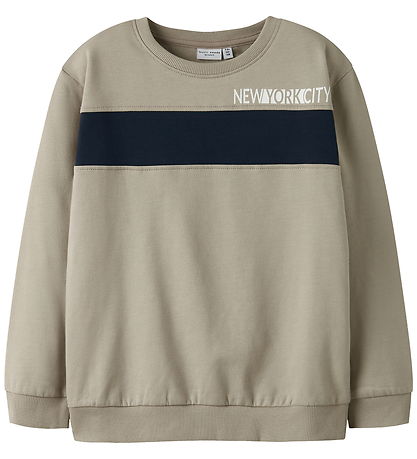 Name It Sweatshirt - NkmVance - Island Fossil
