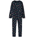 Name It Nattøj - 2-delt - NknVismas - Navy Blazer/Xmas AOP Navy