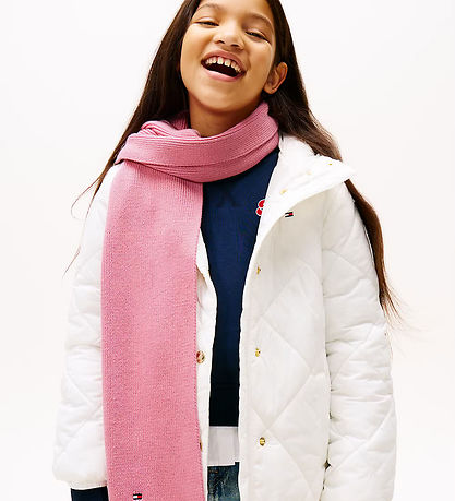 Tommy Hilfiger Tørklæde - Strik - Mystic Pink