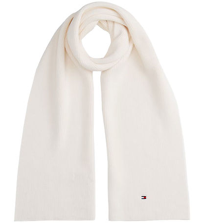 Tommy Hilfiger Tørklæde - Strik - Ancient White