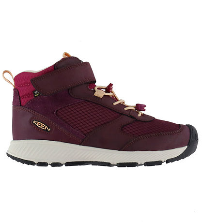 KEEN Støvler - Tex - Skuda mid WP - Fig-Peach Fuzz
