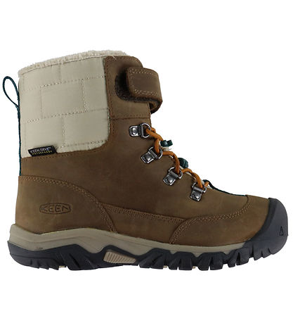 KEEN Vinterstøvler - Tex - Kanibou WP - Dark Earth-Roasted Pecan