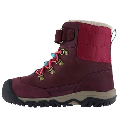 KEEN Vinterstøvler - Tex - Kanibou WP - Fig-Pink Lemonade