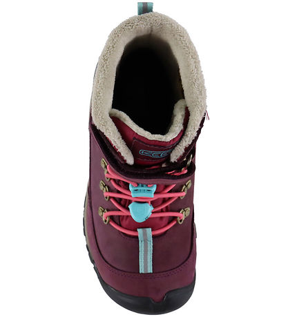 KEEN Vinterstøvler - Tex - Kanibou WP - Fig-Pink Lemonade