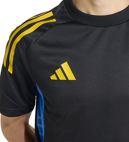 adidas Performance Fodboldtrøje - Mufc EU - BLACK/HIRBLU/TRIYEL