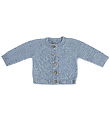 Smallstuff Cardigan - Strik - Uld - Blue